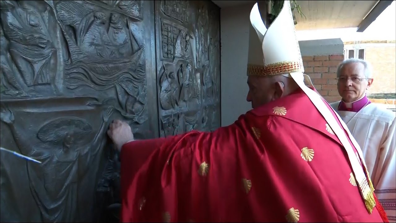 Solemn Rite of the Opening of the Holy Door of Rebibbia Prison, Rome 26 ...