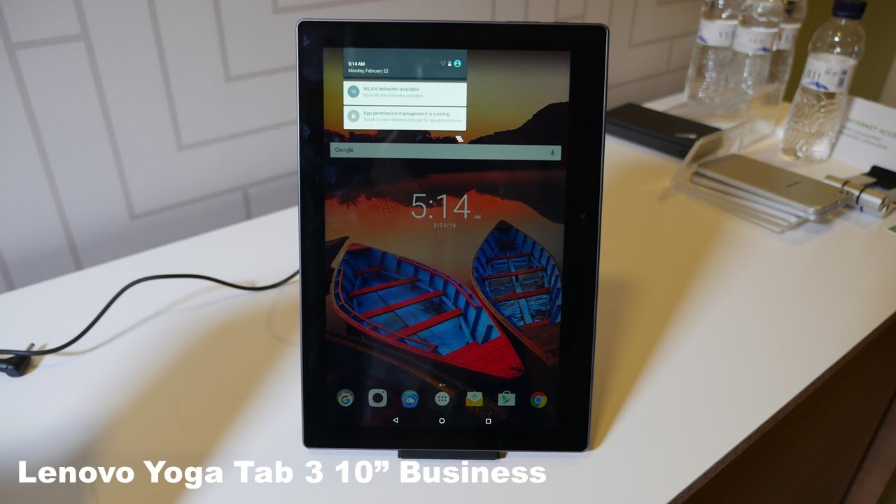 Lenovo Tab 3 10 Business Hands on - YouTube