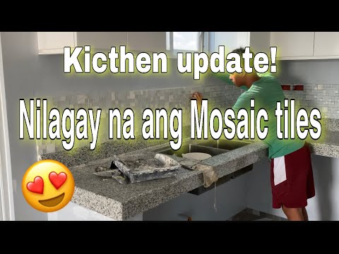 Video: Mosaic Sa Kusina (41 Mga Larawan): Salamin At Salamin Na Tile Mosaic Sa Loob, Natapos Ang Pader Na Itim At Iba Pang Mga Kulay