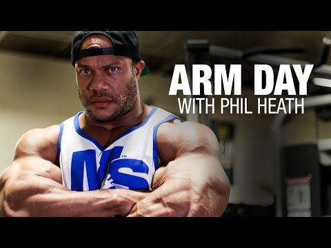 Arm Day with 5X Mr. Olympia Phil Heath + Training Tips