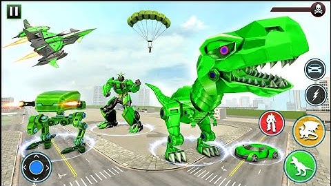 Dino Robot Multiple transformation - Drogon And Tank - Android GamePlay #3 (HD) 2023