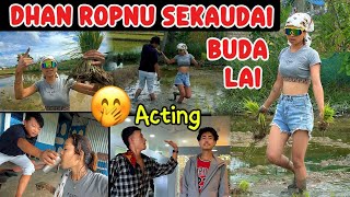 BUDA BUDI MELERW DHAN ROPEYO😍//VAI HARU KO ACTING 😱//bebo_vlog🌎❤️🥀
