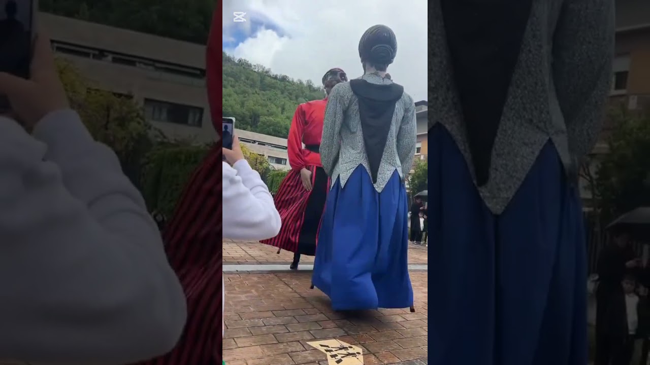 GIGANTADA EN EL DÍA DE LA COMPARSA DE HUARTE 2025. UN DIA UN POCO LLUVIOSO PERO PUDIMOS DISFRUTARLO