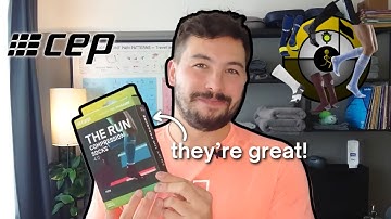 Sneak Peek - CEP The Run Socks Tall Review 🧦| A 3CReview Video 🏋️| Knee Length Compression Socks