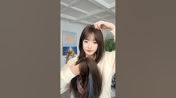 tóc giả nguyên đầu víc like xanh #tocgia #toc #tocgianguyendau