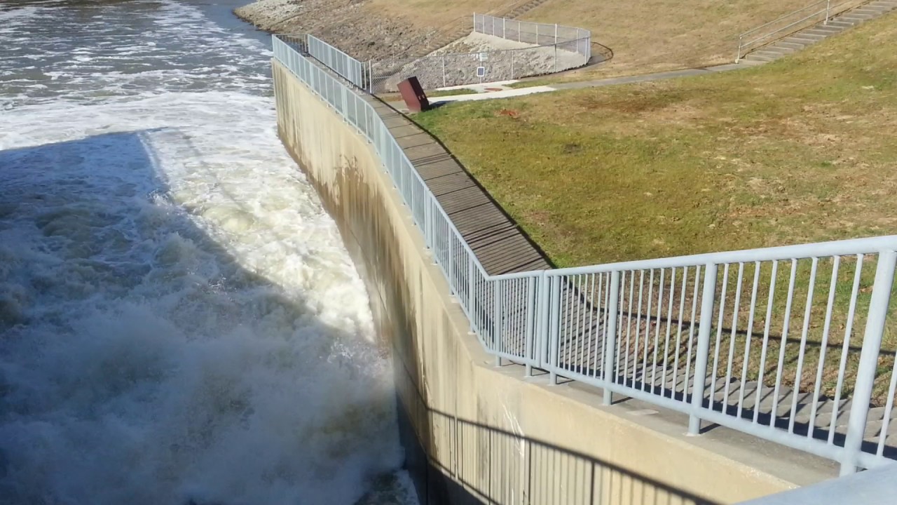 20161229 Taylorsville Lake Dam tailwater, KY YouTube