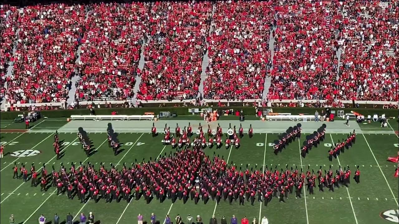 UGA Redcoats Marching Band 2021 Full Halftime Veterans’ Celebration