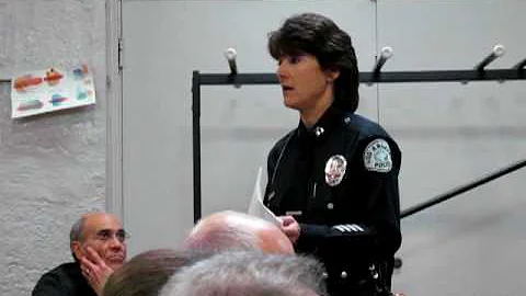LAPD Captain Nancy Lauer discusses the LAPDs enfor...