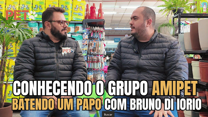Bate papo com Bruno Di Iorio - Amipet