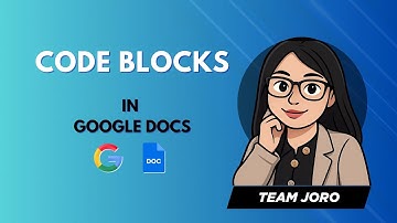 How to Create Code Blocks in Google Docs | Quick & Easy Tutorial (2025)