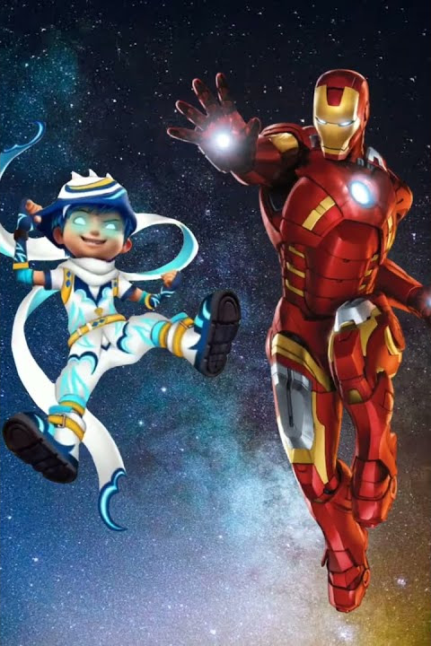 Boboiboy Vs Marvel edition