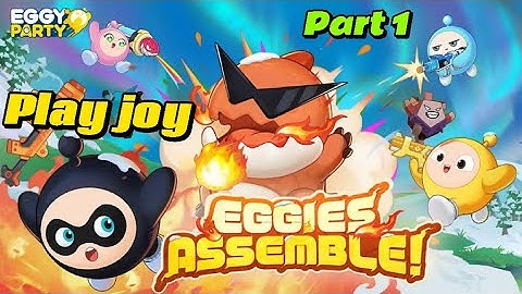 Eggy party gameplay walkthrough (iOS android)