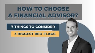 How To Choose A Financial Advisor (Personal Experiences)