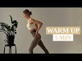 The 5-Minute Warm-Up You Should Do Before Every At-Home Workout | RITA MARK