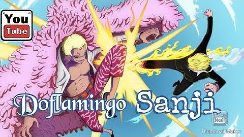 Doflamingo vs Sanji