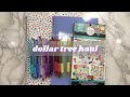 dollar tree haul *affordable stationery* | studying angel