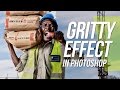 Gritty / Grunge Effect - Photoshop Tutorial