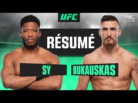 UFC Paris : Un finish SURPRENANT entre le français Oumar Sy et Bukauskas ! (Résumé)