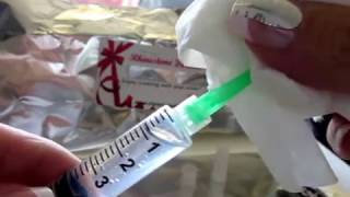 How to put E6000 glue into a syringe to make a glue dispenser for DIY craft projects