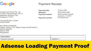 Adsense Loading Payment Proof || Adsense Loading Safe Course || Adsense Safe Method