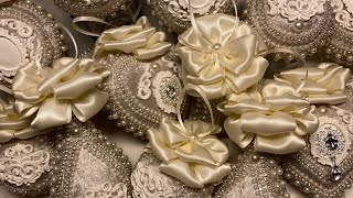 Елочные игрушки. Коллекция,, ЖЕМЧУГ,, 🎄😍😍😍.  Many beautiful Christmas tree decorations 🎄🎄🎄