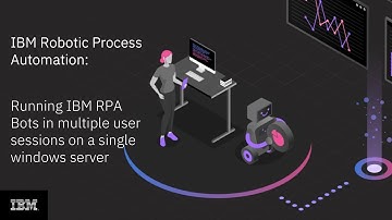 Running IBM Robotic Process Automation (RPA) Bots in multiple user sessions on single windows server