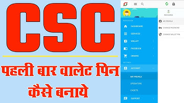 CSC Wallet Pin Kaise Banaye 🔥CSC Me Wallet Pin Kaise Banaye