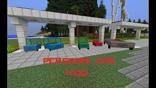 PERSONAL CAR MOD REVIEW - Minecraft 1.12.2