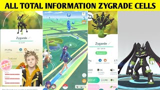 ALL TOTAL INFORMATION ZYGRADE CELLS IN POKEMON GO IN HINDI VIDEO BY POKEMON KA GURU G 2.O