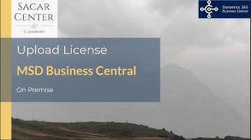 How to Upload License in Business Central
