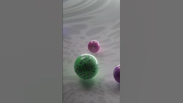 Oddly Satisfying Rolling Balls #blender3d