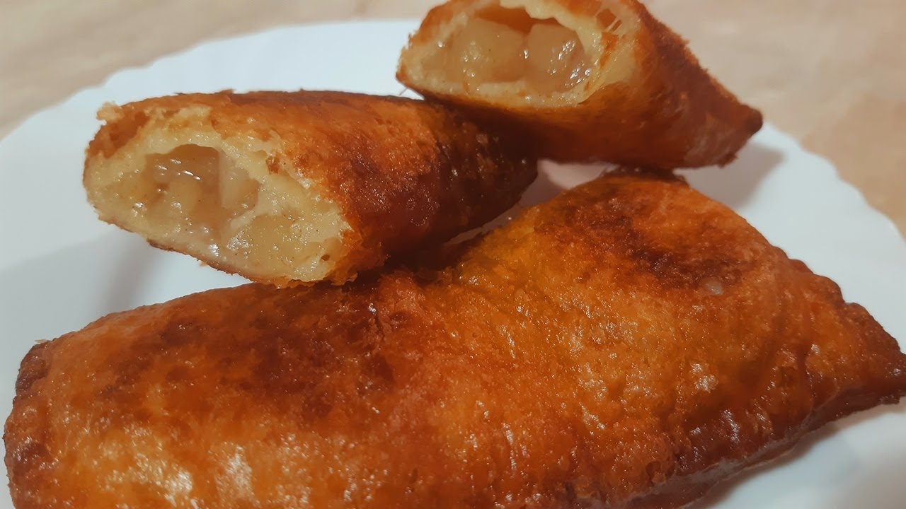 Яблочный пирог быстрого приготовления ДОМАШНИЙ из слоёного теста