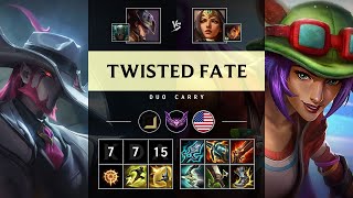 Twisted Fate ADC vs Sivir - NA Master Patch 25.21