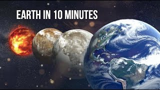 Timelapse of Earth's Evolution: 4.5 Billion Years in 10 Minutes