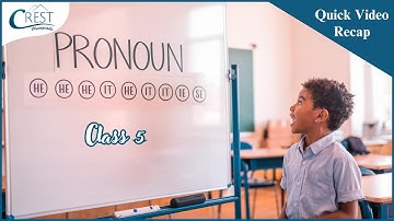 Class 5 Pronoun | English Olympiad | CREST Olympiads