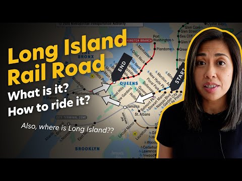 Long Island Rail Road (LIRR) → How to ride, view schedule, buy tickets, board train, transfer, etc