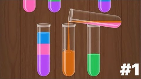 Water Sort puzzle-sort Color ! World record high scoring video😱🧩@BlockBlastOfficial #gaming #ad