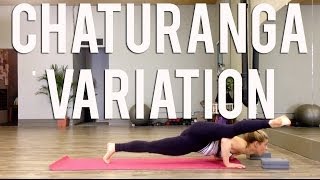 ON THE MAT POWER YOGA | Chaturanga Variation Pose | Bianca Kozlowski