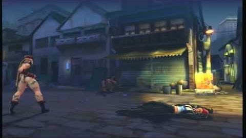 Street Fighter IV Cammy(CPU) vs C Viper(CPU)