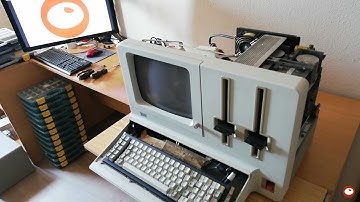 Demontaje de un IBM System/23 Datamaster 5322. How disassemble a IBM System/23 Datamaster 5322.