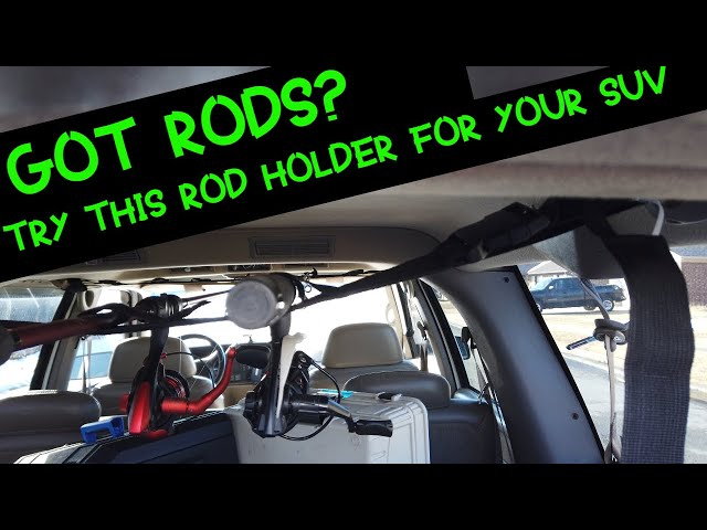 Install Guide For The Vehicle Fishing Rod Holder By Kudes 