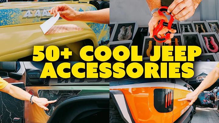 50+ Cool Jeep Mods and Accessories for Your Jeep Wrangler and Gladiator at Jeep Beach 2025