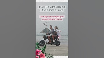 Learn how to make apologies more effective in your relationship to repair and strengthen your bond.