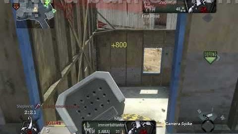 Amazing Black Ops Tomahawk Across Map! Rebound