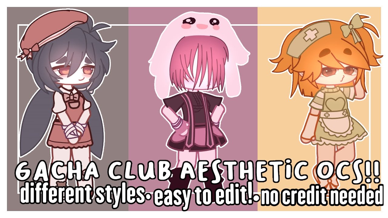 Unique Gacha Club Oc's with Debra's Touch