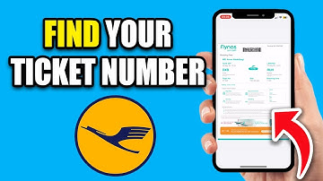 How To Find Ticket Number On Lufthansa - New Method