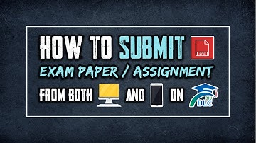 How to Submit Exam paper/ Assignment on DIU Blended Learning Center - BLC | Online Exam