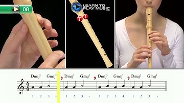 Ex008 How to Play Recorder for Kids - Recorder Lessons for Kids Book 1
