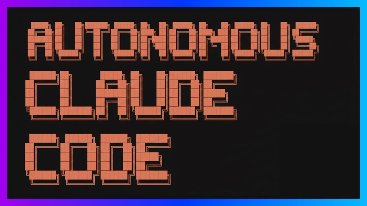 How to Run Claude Code For Hours Autonomously