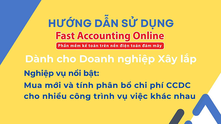 Hướng dẫn kích hoạt bản quyền fast accounting 11 2023